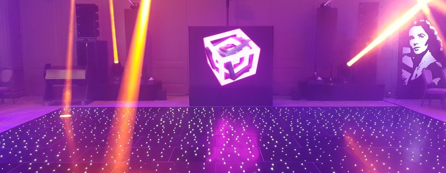 AV production and dance floor rentals Berkshire