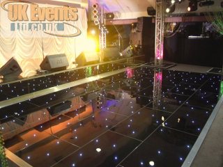 Black starlit dance floor sales