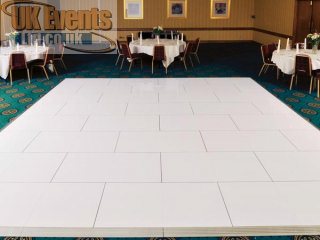 pure white dance floors