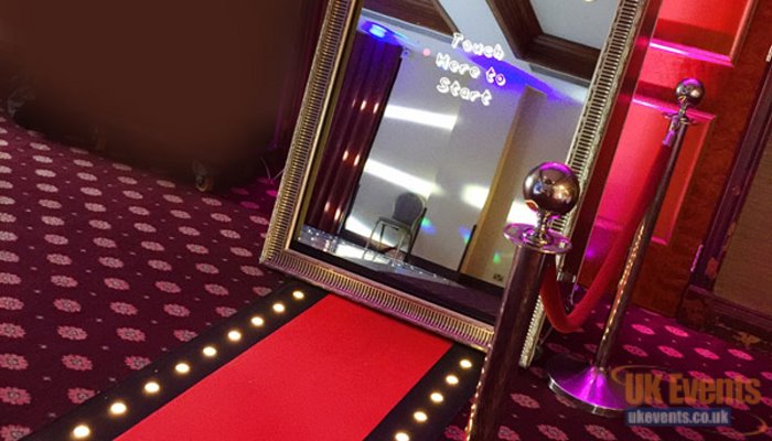 Selfie Mirrors and photo booths for birthdays and weddings