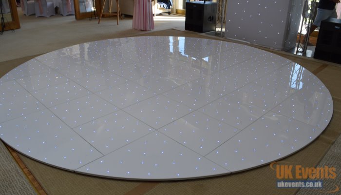 The World's first light up RGB circular dance floor