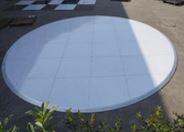 We are in the process of ordering the worlds first full circular starlit dance floor.